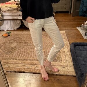 Dylan George women’s white jeans, 26